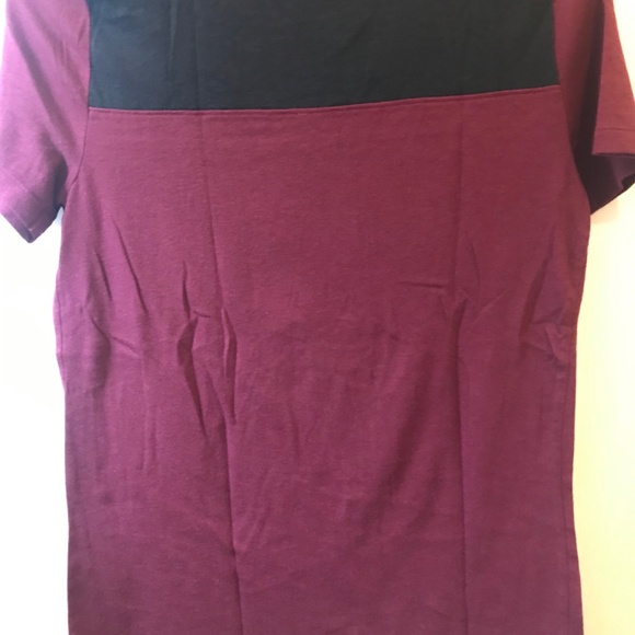 Pink Victoria’s Secrets Women’s Tee/Top Size XS Red Wine /Black Color - Picture 2 of 13